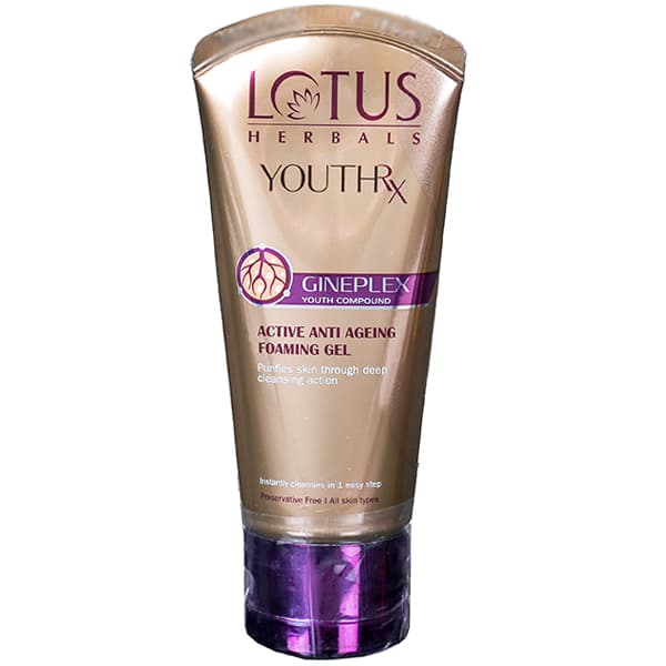 Lotus Herbals YouthRx Gineplex Active Anti Ageing Foaming Gel 50 g