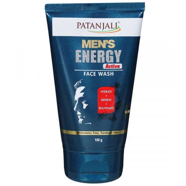 Patanjali Mens Energy Active Face Wash 100 g