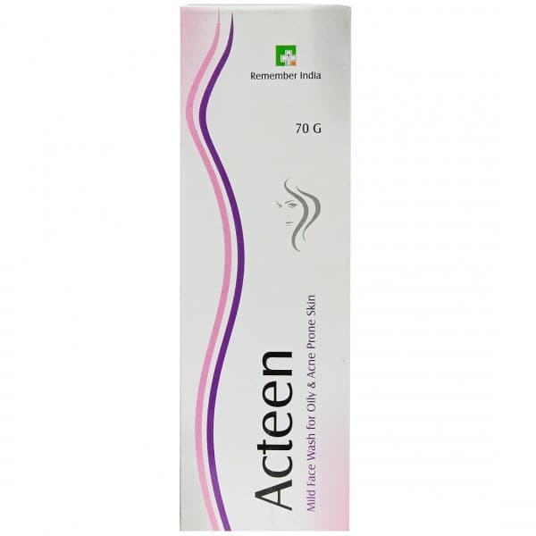 Acteen Mild Face Wash For Oily & Acne Prone Skin 70 g