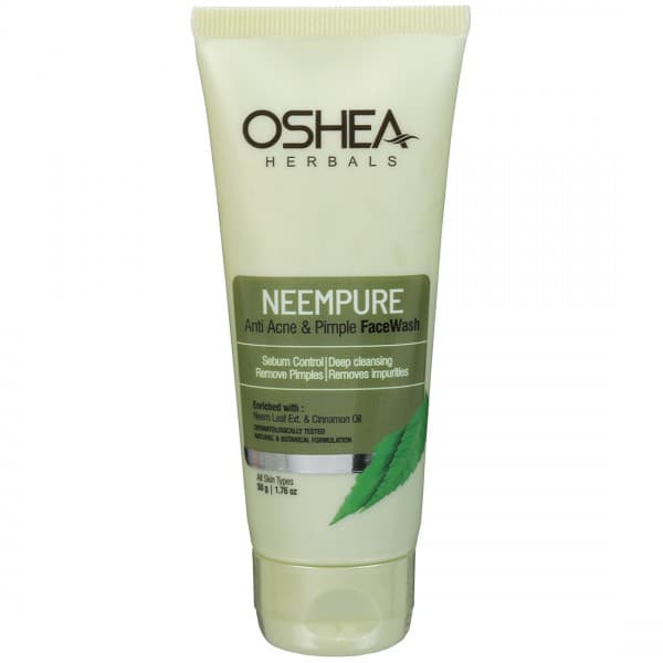 Oshea Herbals Neempure Anti Acne & Pimple Face Wash 50 g