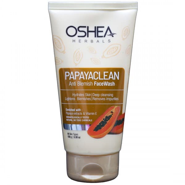 Oshea Herbals Papayaclean Anti Blemish Face Wash 150 g