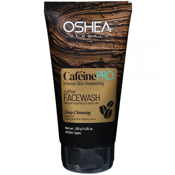 Oshea Herbals Cafeine Pro Coffee Deep Cleansing Face Wash 120 g