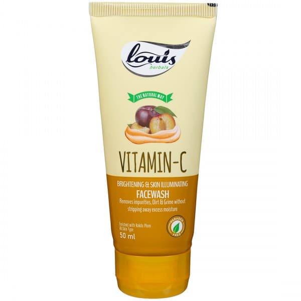Louis Herbals Vitamin C Brightening & Skin Illuminating Face Wash 50 ml