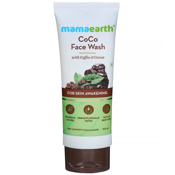 Mamaearth Coco Face Wash with Coffee & Cocoa sor Skin Awakening 100 ml
