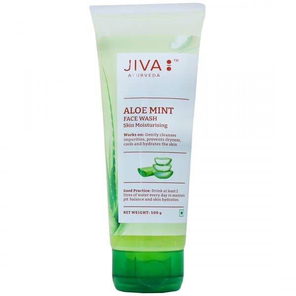 Jiva Ayurveda Aloe Mint Skin Moisturising Face Wash 100 g