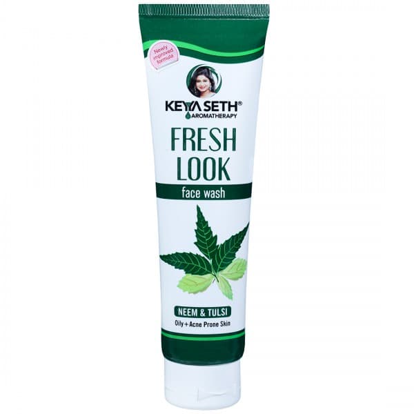 Keya Seth Aromatherapy Fresh Look Neem & Tulsi Oily + Acne Prone Skin Face Wash 100 ml