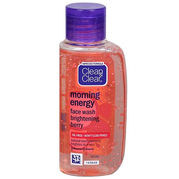 Clean & Clear Morning Energy Brightening Berry Face Wash 50 ml