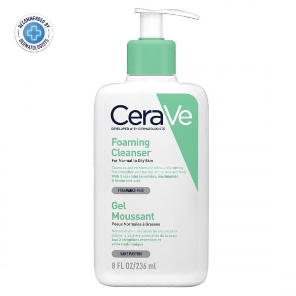 CeraVe Foaming Cleanser for Normal to Oily Skin 236 ml