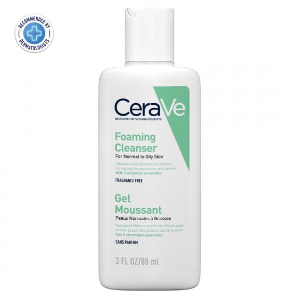 CeraVe Foaming Cleanser for Normal to Oily Skin 88 ml