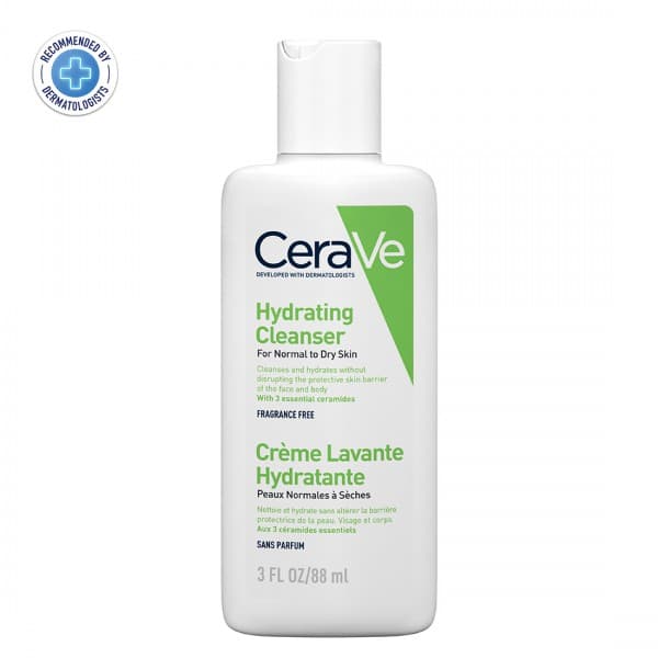 CeraVe Hydrating Cleanser for Normal to Dry Skin 88 ml