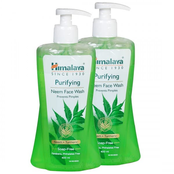 Himalaya Purifying Neem Face Wash 2 x 400 ml
