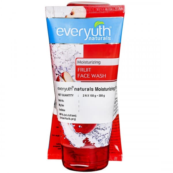 Everyuth Naturals Moisturizing Fruit Face Wash 2 x 150 g