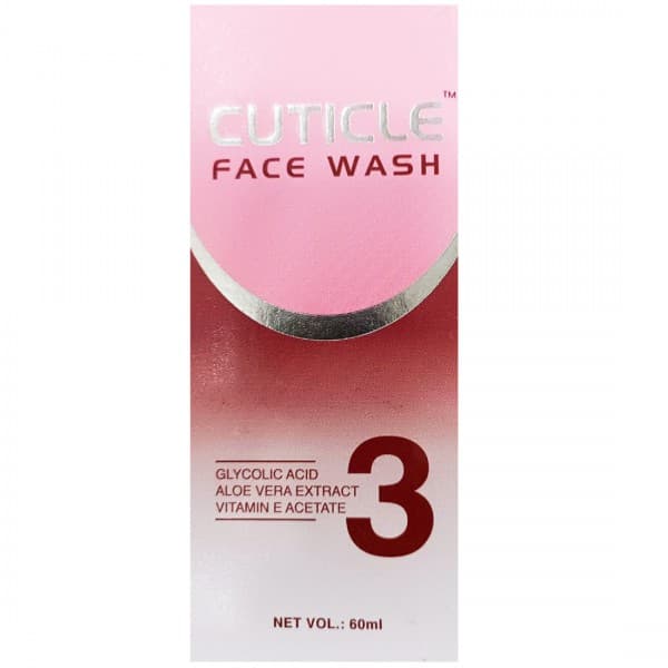 Cuticle Face Wash 60 ml