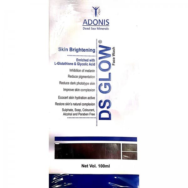Adonis Dead Sea Minerals DS Glow Skin Brightening Face Wash 100 ml