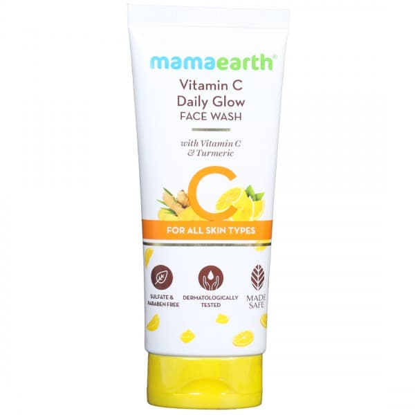 Mamaearth Vitamin C Daily Glow Face Wash with Vitamin C & Turmeric 100 ml