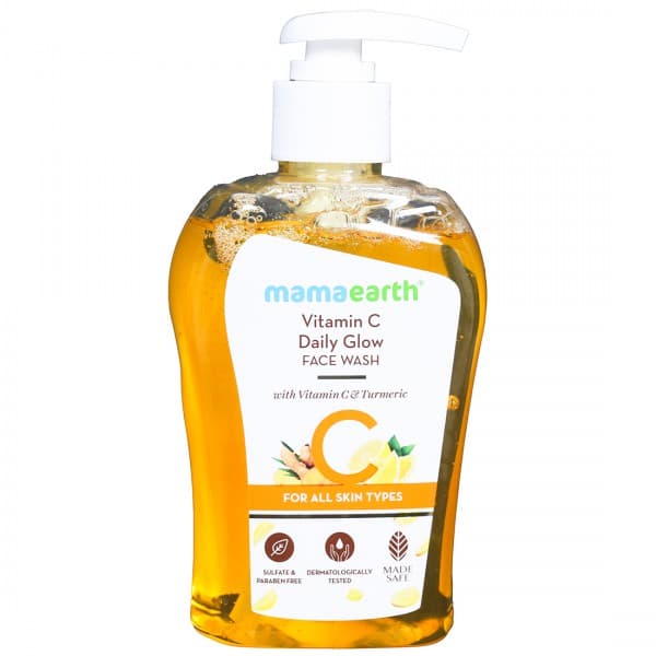 Mamaearth Vitamin C Daily Glow Face Wash with Vitamin C & Turmeric 250 ml