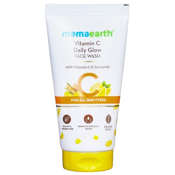 Mamaearth Vitamin C Daily Glow Face Wash with Vitamin C & Turmeric 50 ml