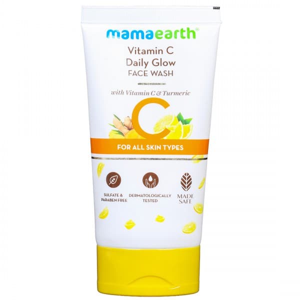 Mamaearth Vitamin C Daily Glow Face Wash with Vitamin C & Turmeric 150 ml