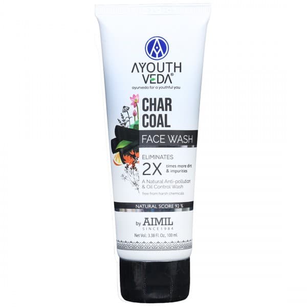 Ayouthveda Charcoal Face Wash 100 ml