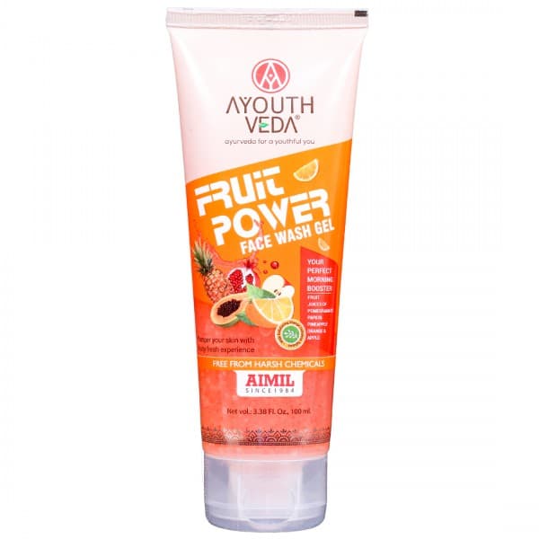 Ayouthveda Fruit Power Face Wash Gel 100 ml