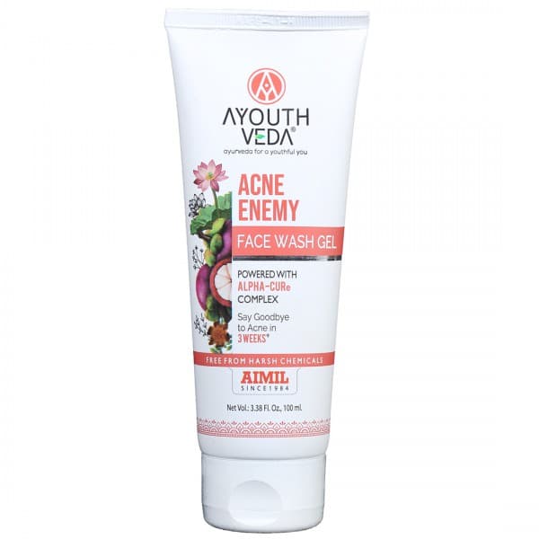 Ayouthveda Acne Enemy Face Wash Gel 100 ml