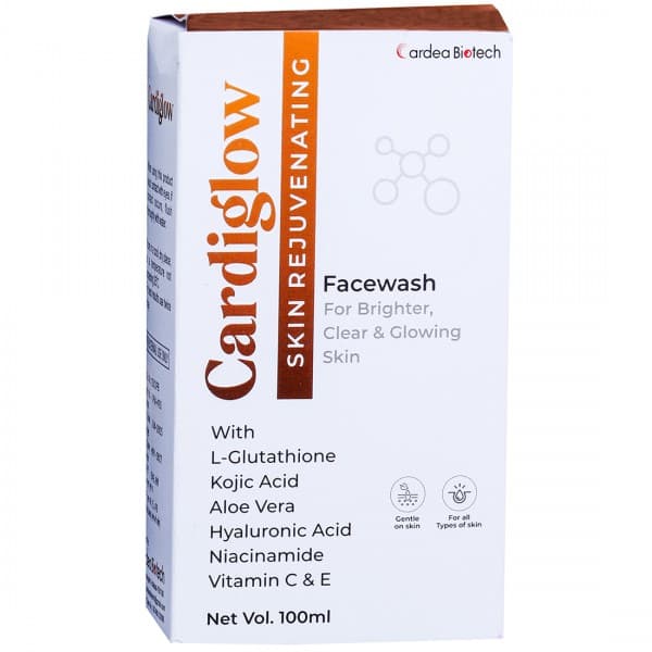 Cardiglow Skin Rejuvenating Face Wash 100 ml