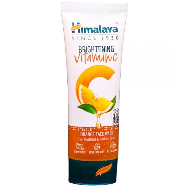 Himalaya Brightening Vitamin C Orange Face Wash 100 ml