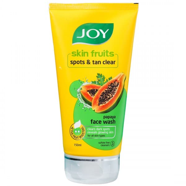 Joy Skin Fruits Spots & Tan Clear Papaya Face Wash 150 ml