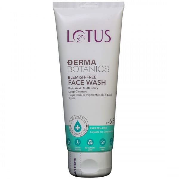 Lotus Derma Botanics pH 5.5 Blemish Free Face Wash 100 g