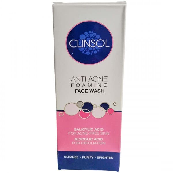 Clinsol Anti Acne Foaming Face Wash 60 ml