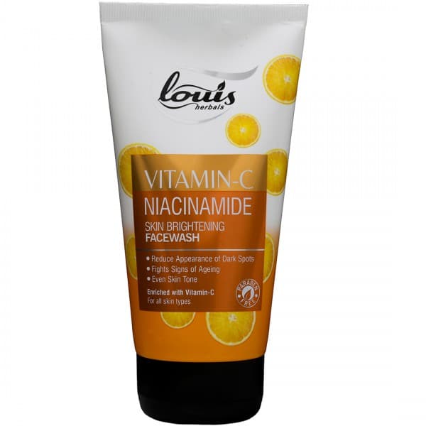 Louis Herbals Vitamin C Niacinamide Skin Brightening Facewash 150 g
