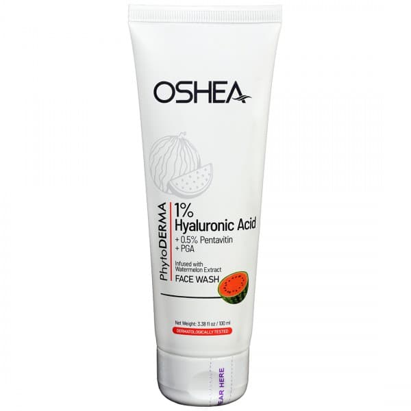 Oshea Phytoderma 1% Hyaluronic Acid + 0.5% Pentavitin + PGA Face Wash 100 ml