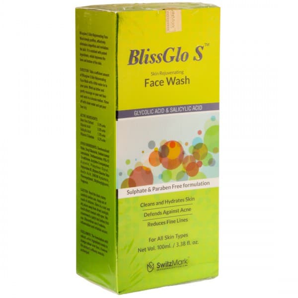 Blissglo S Skin Rejuvenating Face Wash 100 ml
