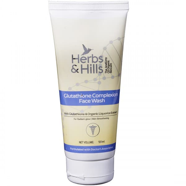 Herbs & Hills Glutathione Complexion Face Wash 100 ml