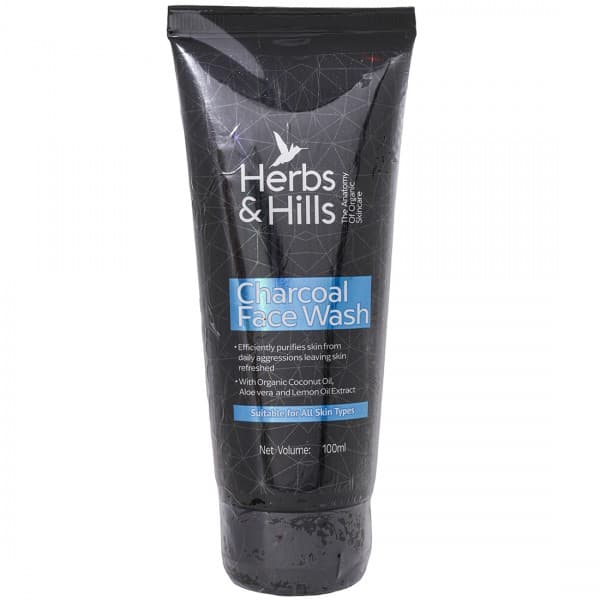 Herbs & Hills Charcoal Face Wash 100 ml