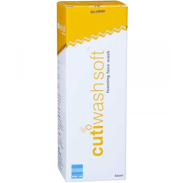 Cutiwash Soft Foaming Face Wash 60 ml
