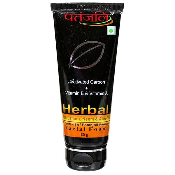 Patanjali Herbal Facial Foam 60 g