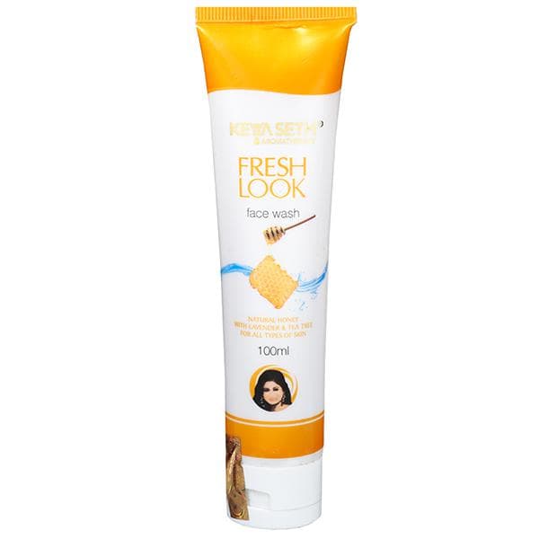 Keya Seth Aromatherapy Fresh Look Natural Honey With Lavender & Tea Tree Face Wash 100 ml