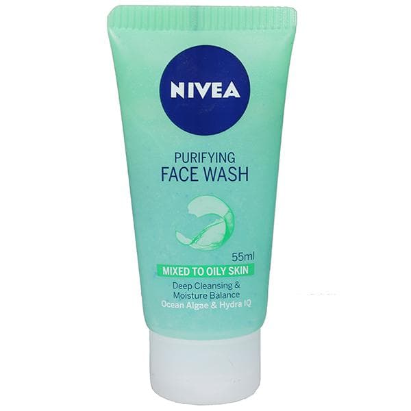 Nivea Purifying Mixed To Oily Skin Face Wash 55 ml