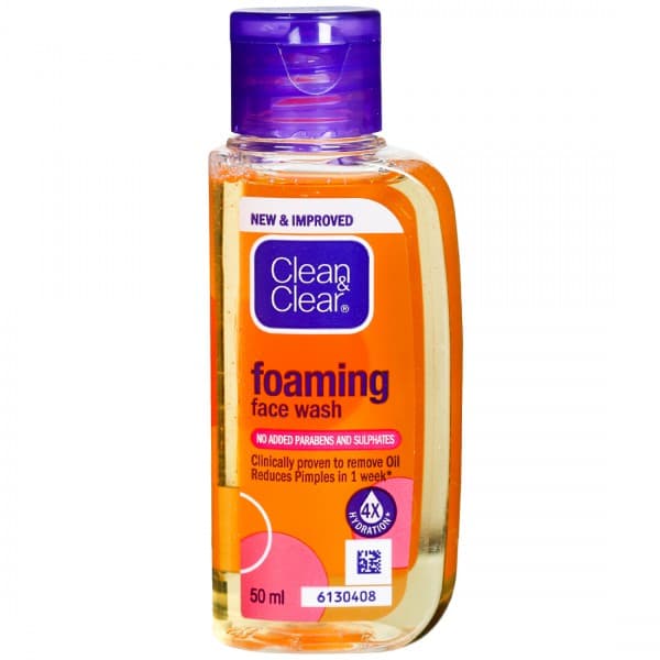 Clean & Clear Foaming Face Wash 50 ml