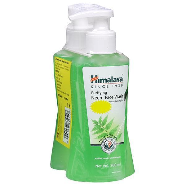 Himalaya Purifying Neem Face Wash 2 x 200 ml