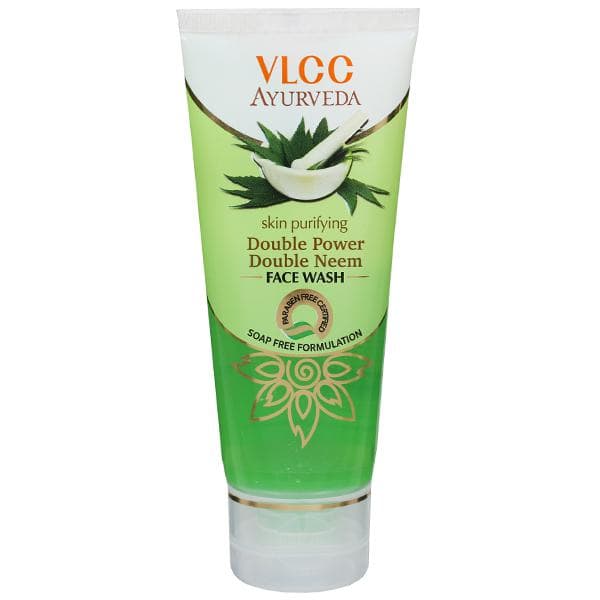 Vlcc Ayurveda Double Power Double Neem Face Wash 50 ml