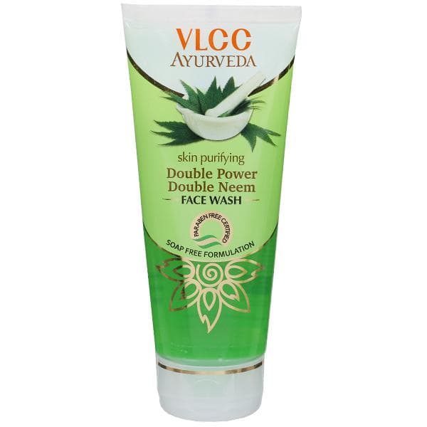 Vlcc Ayurveda Double Power Double Neem Face Wash 100 ml