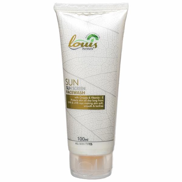 Louis Herbals Sun Sunscreen Face Wash 100 ml