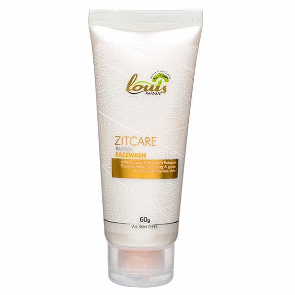 Louis Herbals Zitcare Papaya Face Wash 60 g