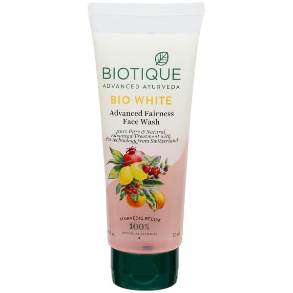 Biotique Bio White Advanced Fairness Face Wash 50 ml