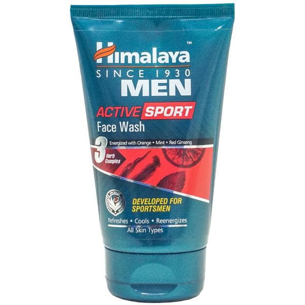 Himalaya Men Active Sport 3 Herb Complex Face Wash 100 ml