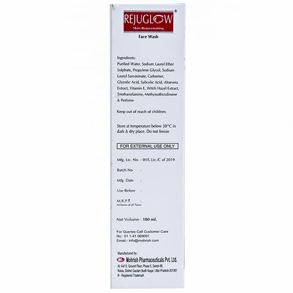 Rejuglow Skin Rejuvenating Face Wash 100 ml