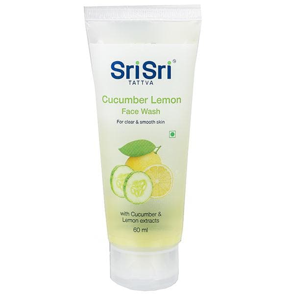 Sri Sri Tattva Cucumber Lemon Face Wash 60 ml