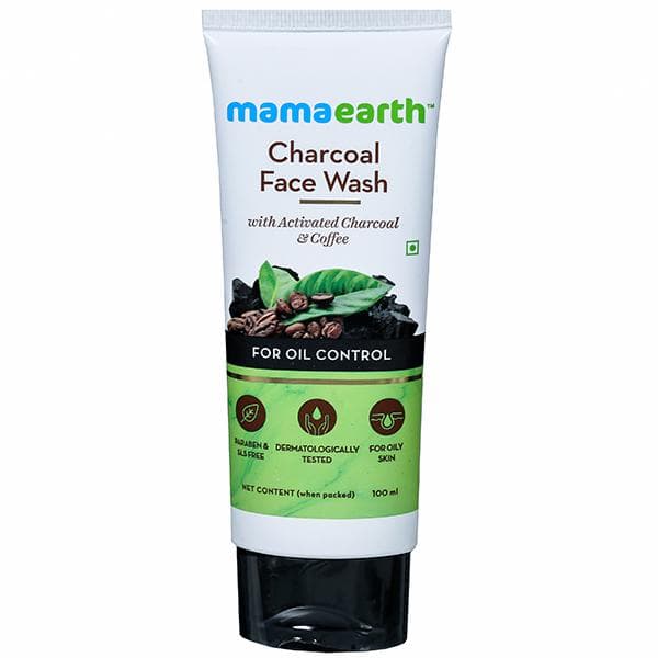 Mamaearth Charcoal Face Wash for Oil Control 100 ml